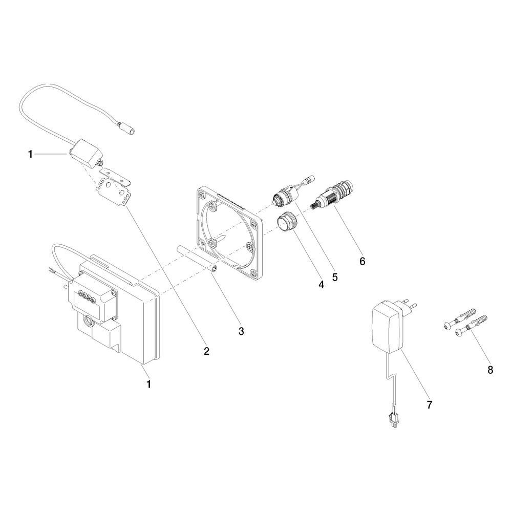 Dornbracht Waschtischbatterie eSet Touchfree mit Temperatureinstellung, 42765970... DORNBRACHT-4276597090 4029011750045 (Abb. 3)