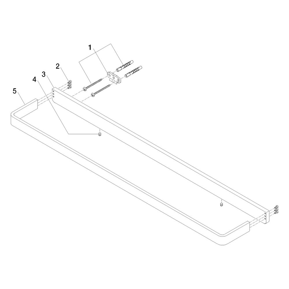Dornbracht LULU Badetuchhalter 83070710 chrom... DORNBRACHT-83070710-00 4029011439018 (Abb. 5)