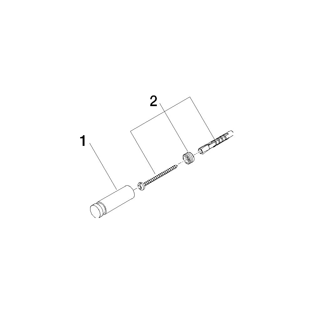 Dornbracht Haken, Ausladung 55mm, Schwarz matt... DORNBRACHT-83251220-33 4029011530517 (Abb. 5)