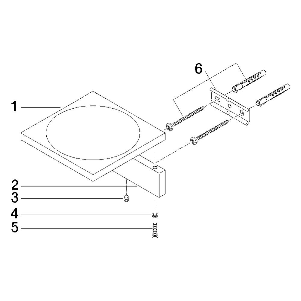 Dornbracht Seifenhalter Wandmodell MEM 120x45x120mm, Platin... DORNBRACHT-83410780-08 4029011423802 (Abb. 5)