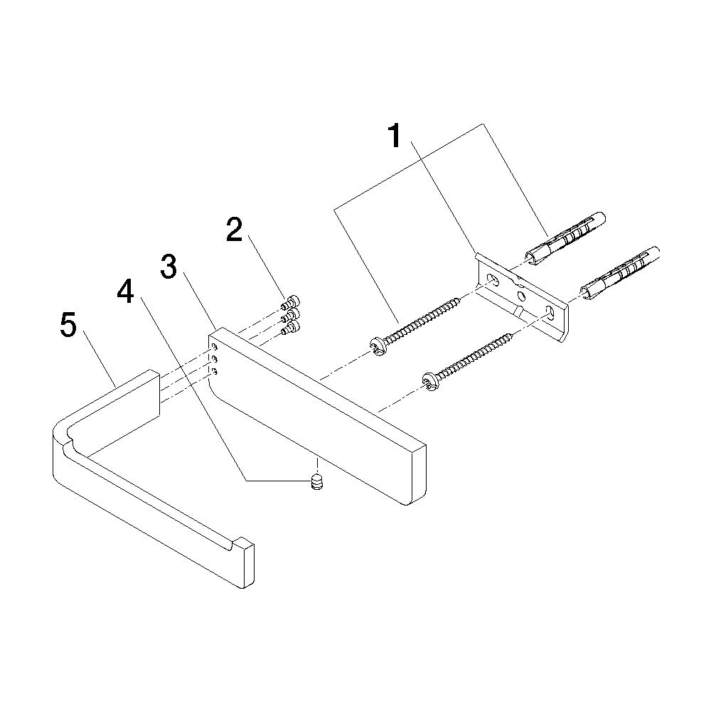 Dornbracht LULU Papierrollenhalter ohne Deckel 83500710 platin matt... DORNBRACHT-83500710-06 4029011439278 (Abb. 5)