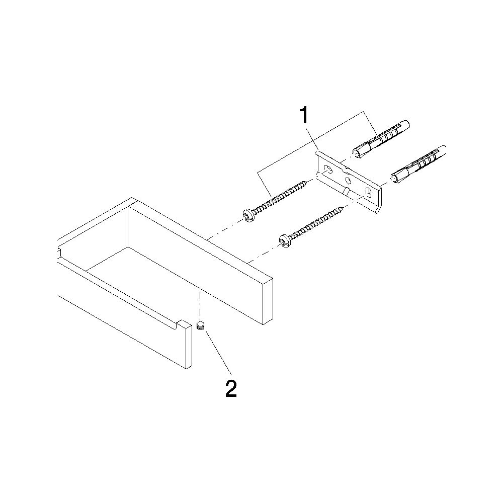 Dornbracht Papierrollenhalter ohne Deckel MEM 140x35x85mm, Platin... DORNBRACHT-83500780-08 4029011423758 (Abb. 5)