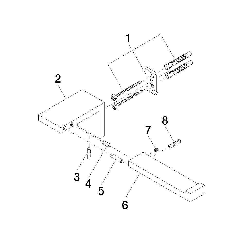 Dornbracht Symetrics Papierrollenhalter ohne Deckel 83500980 chrom... DORNBRACHT-83500980-00 4029011480454 (Abb. 5)