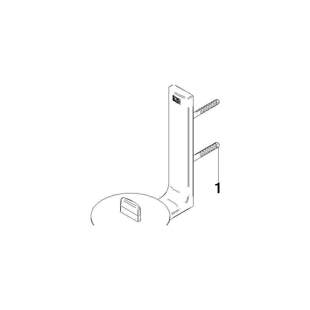 Dornbracht Reserve-Papierrollenhalter 155x90x132mm Stichmaß 61mm, Chrom... DORNBRACHT-83590976-00 4099477243580 (Abb. 5)
