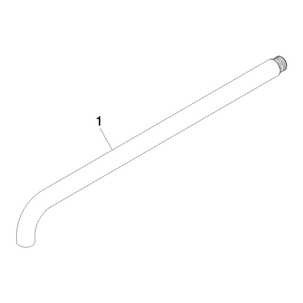 Dornbracht Rohr, 462x61x24mm, Chrom, 90110307000-00... DORNBRACHT-90110307000-00 4029011597978 (Abb. 3)