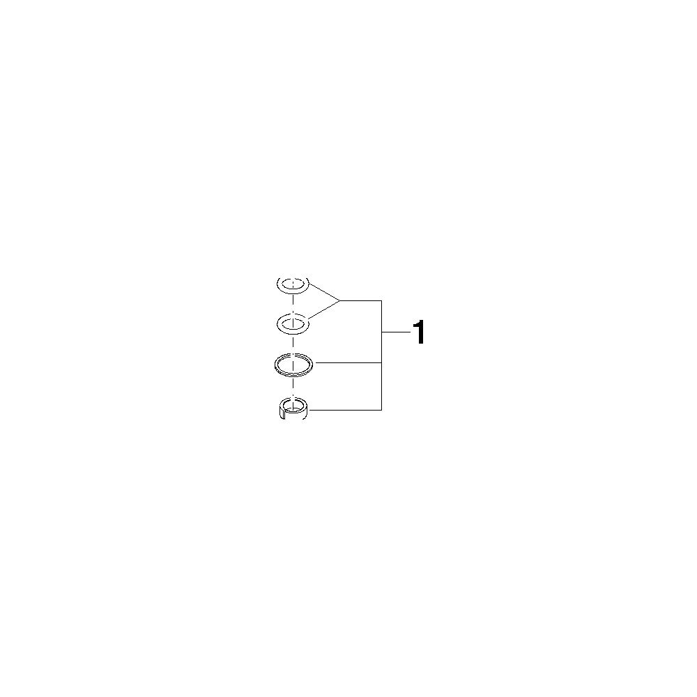 Dornbracht Dichtungssatz für Auslauf, 70x110x10mm, 9014150200090... DORNBRACHT-9014150200090 4029011440755 (Abb. 3)