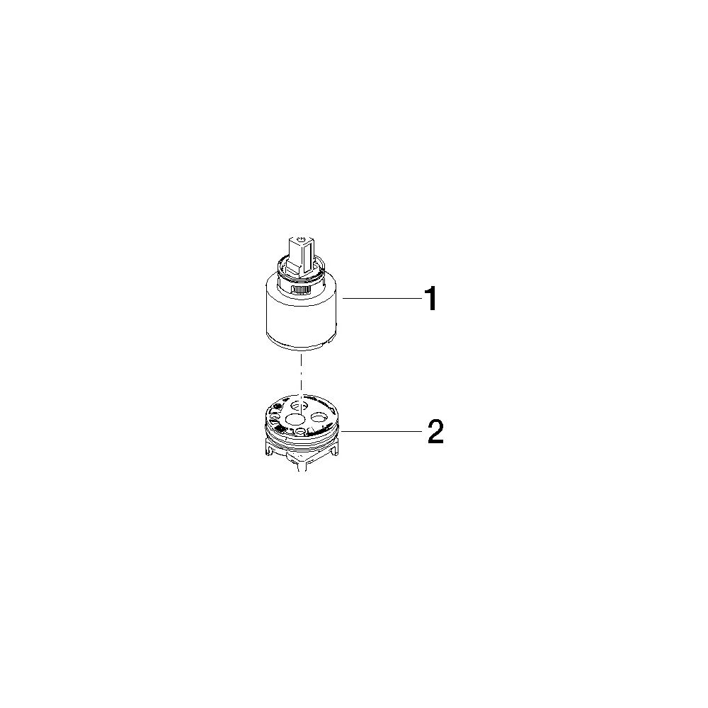 Dornbracht Kartusche Ersatzteile 90150506401 35mmx58,6mm... DORNBRACHT-9015050640190 4029011885952 (Abb. 3)