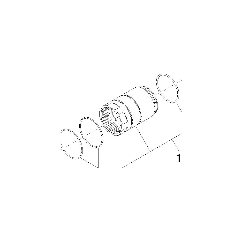 Dornbracht Aufnahmehülse für Kartusche, 48,7x74,3mm, 9017011870090... DORNBRACHT-9017011870090 4029011652295 (Abb. 3)
