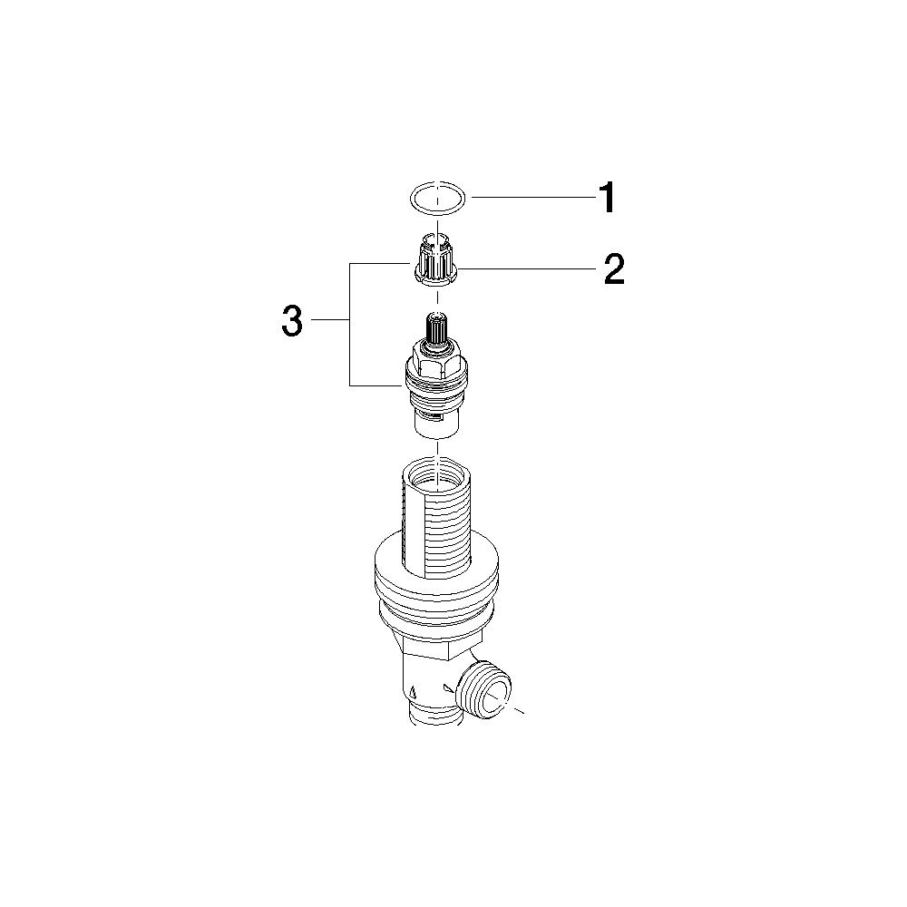 Dornbracht Seitenventil, linksschließend, 1/2", 9017110405090... DORNBRACHT-9017110405090 4029011438004 (Abb. 3)
