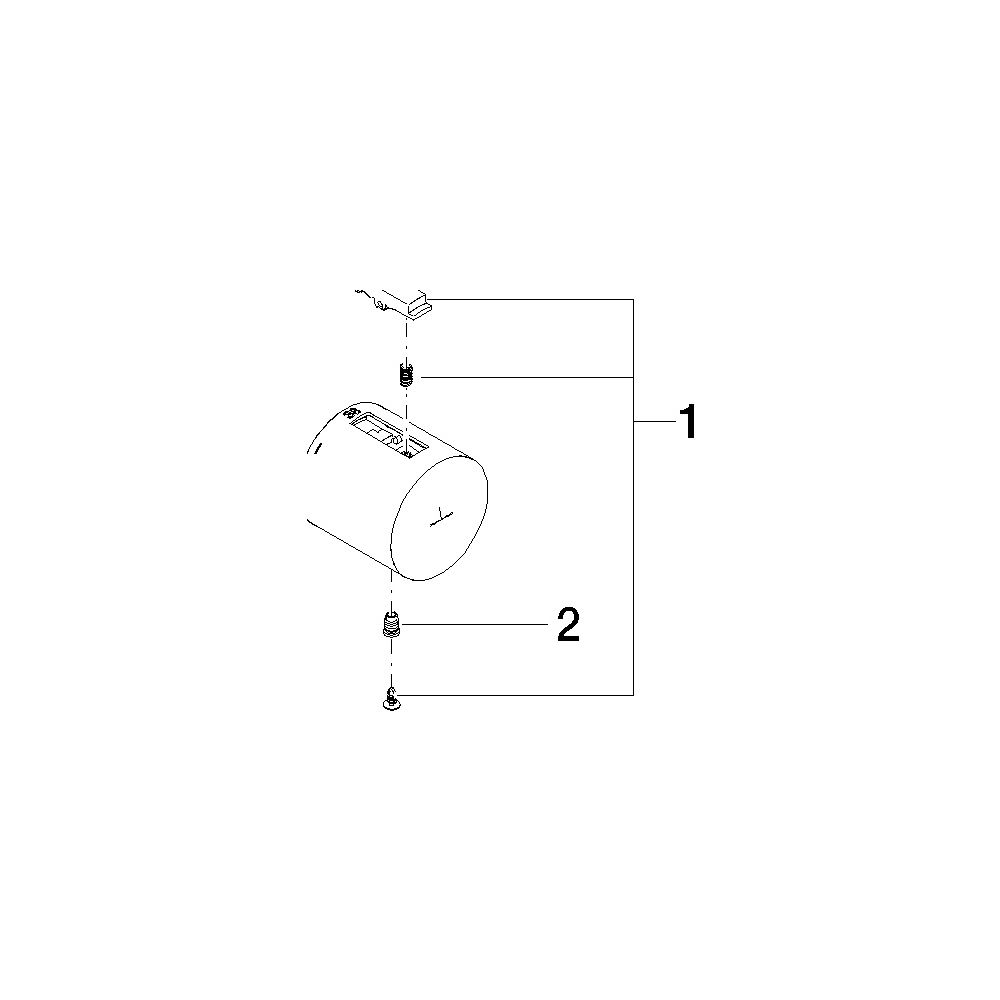 Dornbracht Thermostatgriff, D 48mm, Platin matt, 90173301700-06... DORNBRACHT-90173301700-06 4029011935121 (Abb. 3)