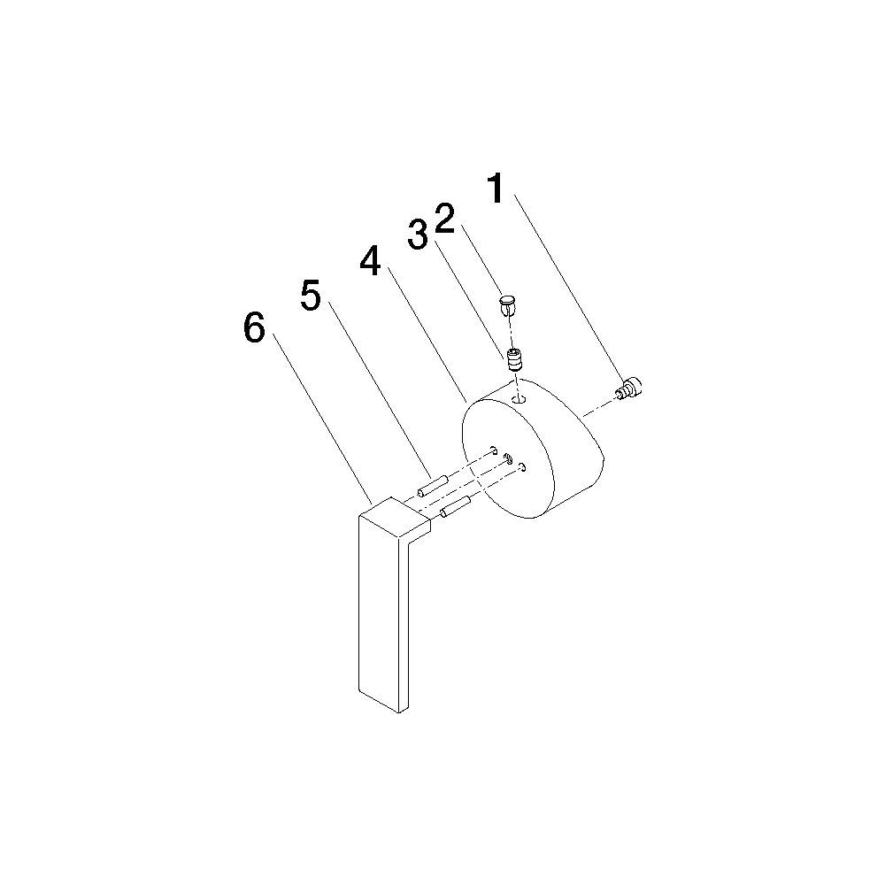 Dornbracht Griff für xStream, Chrom, 90207805500-00... DORNBRACHT-90207805500-00 4029011425998 (Abb. 3)