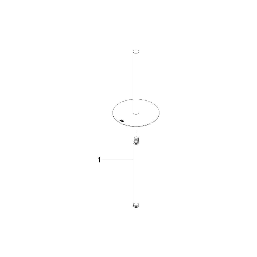 Dornbracht Bürstengriff, Schwarz matt, 90209750501-33... DORNBRACHT-90209750501-33 4029011704536 (Abb. 3)