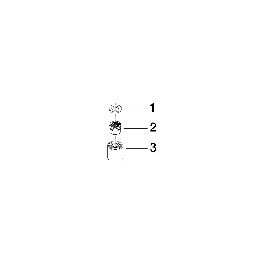 Dornbracht Luftsprudler, M18x1-IG, Platin gebürstet, 90230101420-06... DORNBRACHT-90230101420-06 4029011436314 (Abb. 3)