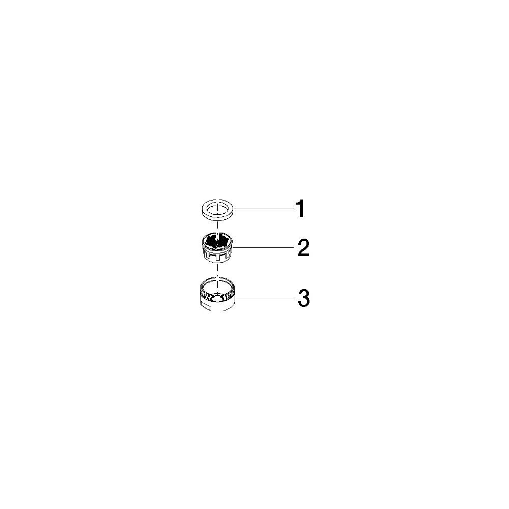 Dornbracht Luftsprudler, M24x1-AG, 7l/min, Chrom, 90230111801-00... DORNBRACHT-90230111801-00 4029011546020 (Abb. 4)