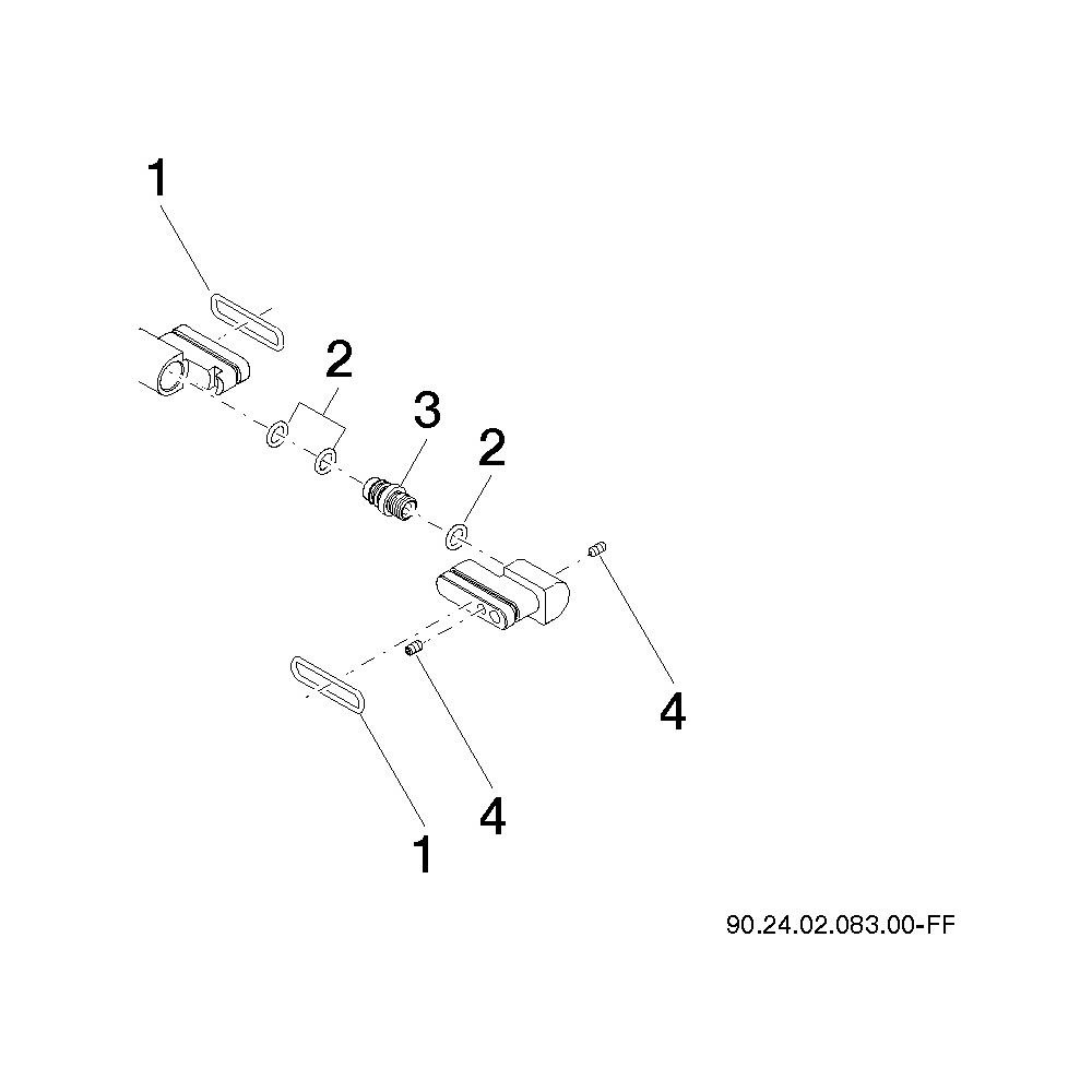 Dornbracht Gelenk für Bidet, 40x38x14mm, Chrom, 90240208300-00... DORNBRACHT-90240208300-00 4029011633256 (Abb. 3)