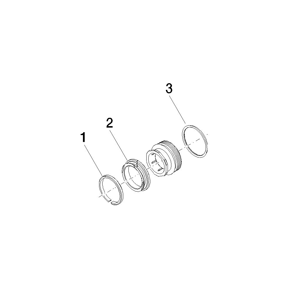 Dornbracht Verschraubung, 57x24mm, 9024045370090... DORNBRACHT-9024045370090 4029011838323 (Abb. 3)