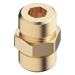Dornbracht Doppelnippel, 1/2"x1/2", 0924031681090... DORNBRACHT-0924031681090 4029011567414 (Abb. 1)