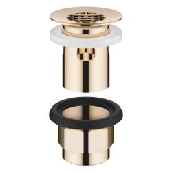 Dornbracht Siebventil für Becken mit Überlauf G 1 1/4", Light Gold... DORNBRACHT-10105970-26 4099477185828 (Abb. 1)