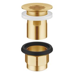 Dornbracht Siebventil für Becken mit Überlauf G 1 1/4", Gold gebürstet PVD... DORNBRACHT-10105970-37 4099477431550 (Abb. 1)