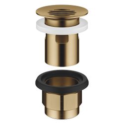 Dornbracht Siebventil für Becken mit Überlauf G 1 1/4", Dark Brass gebürstet... DORNBRACHT-10105970-39 4099477345871 (Abb. 1)