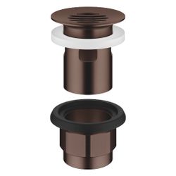 Dornbracht Siebventil für Becken mit Überlauf G 1 1/4", Dark Bronze gebürstet P... DORNBRACHT-10105970-43 4099477462677 (Abb. 1)