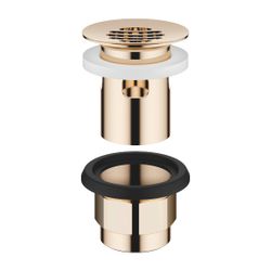 Dornbracht Siebventil für Becken mit Überlauf G 1 1/4", Champagne 22kt Gold... DORNBRACHT-10105970-47 4029011539664 (Abb. 1)