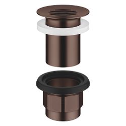 Dornbracht Siebventil für Becken ohne Überlauf G 1 1/4", Dark Bronze gebürstet ... DORNBRACHT-10110970-43 4099477462684 (Abb. 1)