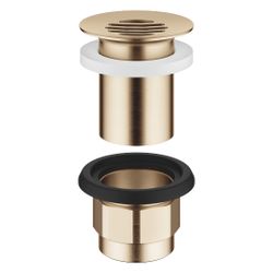 Dornbracht Siebventil für Becken ohne Überlauf G 1 1/4", Champagne gebürstet 22... DORNBRACHT-10110970-46 4099477030807 (Abb. 1)