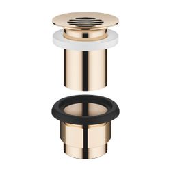 Dornbracht Siebventil für Becken ohne Überlauf G 1 1/4", Champagne 22kt Gold... DORNBRACHT-10110970-47 4029011539671 (Abb. 1)