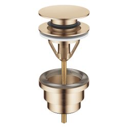 Dornbracht Ablaufgarnitur mit Druckverschluss G 1 1/4" für Becken mit Überlauf,... DORNBRACHT-10125970-27 4099477185880 (Abb. 1)