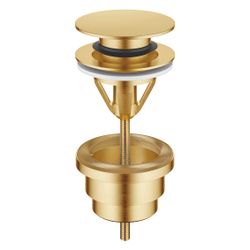Dornbracht Ablaufgarnitur mit Druckverschluss G 1 1/4" für Becken mit Überlauf,... DORNBRACHT-10125970-37 4099477431574 (Abb. 1)