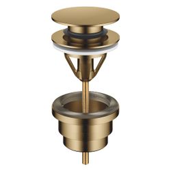 Dornbracht Ablaufgarnitur mit Druckverschluss G 1 1/4" für Becken mit Überlauf,... DORNBRACHT-10125970-39 4099477345895 (Abb. 1)