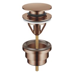 Dornbracht Ablaufgarnitur mit Druckverschluss G 1 1/4" für Becken mit Überlauf,... DORNBRACHT-10125970-42 4099477108094 (Abb. 1)