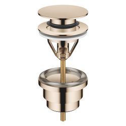 Dornbracht Ablaufgarnitur mit Druckverschluss G 1 1/4" für Becken mit Überlauf,... DORNBRACHT-10125970-47 4099477030739 (Abb. 1)