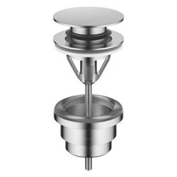 Dornbracht Ablaufgarnitur mit Druckverschluss G 1 1/4" für Becken mit Überlauf,... DORNBRACHT-10125970-93 4029011943225 (Abb. 1)