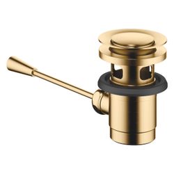 Dornbracht Ablaufgarnitur mit Kniehebel 185mm G 1 1/4" für Becken mit Überlauf,... DORNBRACHT-10300970-37 4099477431611 (Abb. 1)