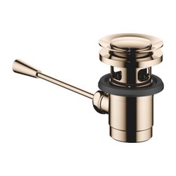 Dornbracht Ablaufgarnitur mit Kniehebel 185mm G 1 1/4" für Becken mit Überlauf,... DORNBRACHT-10300970-47 4029011539640 (Abb. 1)