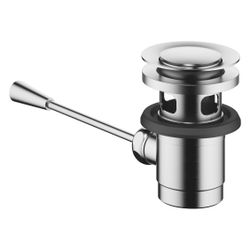 Dornbracht Ablaufgarnitur mit Kniehebel 185mm G 1 1/4" für Becken mit Überlauf,... DORNBRACHT-10300970-93 4029011943287 (Abb. 1)