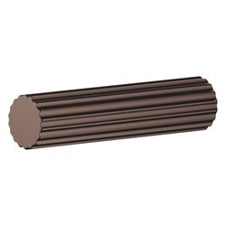 Dornbracht Hebel Tara mit linearer Struktur für Waschtischarmaturen, Dark Bronz... DORNBRACHT-11171882-43 4099477462769 (Abb. 1)