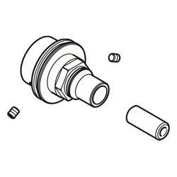 Dornbracht Verlängerung 28mm für Xtool Thermostatmodul 35 503/511/521/531/524/53... DORNBRACHT-1217797090 4029011428593 (Abb. 1)