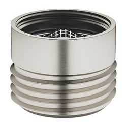 Dornbracht Adapter für Brauseabgang G 3/8"xG 1/2", Platin gebürstet, 12202979-0... DORNBRACHT-12202979-06 4029011432002 (Abb. 1)