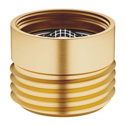 Dornbracht Adapter für Brauseabgang G 3/8"xG 1/2", Messing gebürstet 23kt Gold,... DORNBRACHT-12202979-28 4029011896507 (Abb. 1)