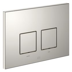 Dornbracht Betätigungsplatte eckig, für WC-Unterputz-Spülkasten Geberit, 169x24... DORNBRACHT-12665980-08 4099477216102 (Abb. 1)