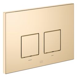 Dornbracht Betätigungsplatte eckig, für WC-Unterputz-Spülkasten Geberit, 169x24... DORNBRACHT-12665980-09 4099477216119 (Abb. 1)