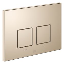 Dornbracht Betätigungsplatte eckig, für WC-Unterputz-Spülkasten Geberit, 169x24... DORNBRACHT-12665980-26 4099477216133 (Abb. 1)