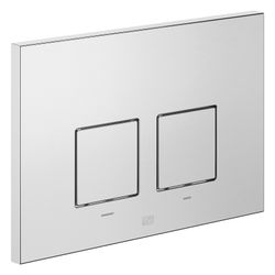 Dornbracht Betätigungsplatte eckig, für WC-Unterputz-Spülkasten Geberit, 169x24... DORNBRACHT-12665980-93 4099477216201 (Abb. 1)