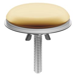 Dornbracht Hahnlochabdeckung, Gold gebürstet PVD... DORNBRACHT-12715970-37 4099477431888 (Abb. 1)