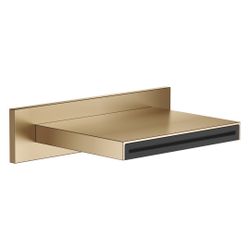 Dornbracht Schwallauslauf Water Sheet für Wandmontage Ausladung 150mm, Dark Bra... DORNBRACHT-13415979-39 4099477346106 (Abb. 1)