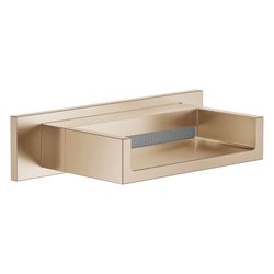 Dornbracht Schwallauslauf Water Fall für Wandmontage Ausladung 120mm, Champagne... DORNBRACHT-13420979-46 4099477031040 (Abb. 1)