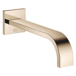 Dornbracht Wannenauslauf Mem, eckig, für Wandmontage, Ausladung 220mm, max. 38,... DORNBRACHT-13801782-47 4099477090696 (Abb. 1)